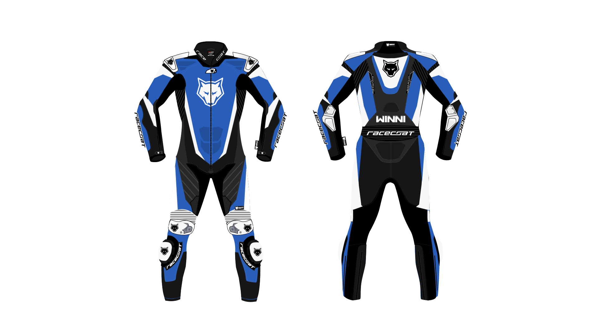 Racecoat--blau-schwarz-weiß-100